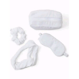 Barefoot Dreams CozyTerry 4 Piece Resort Spa Set White Sea Salt